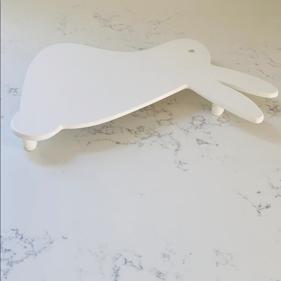 Crate&barrel White Bunny Trivet - Picture 9 of 15